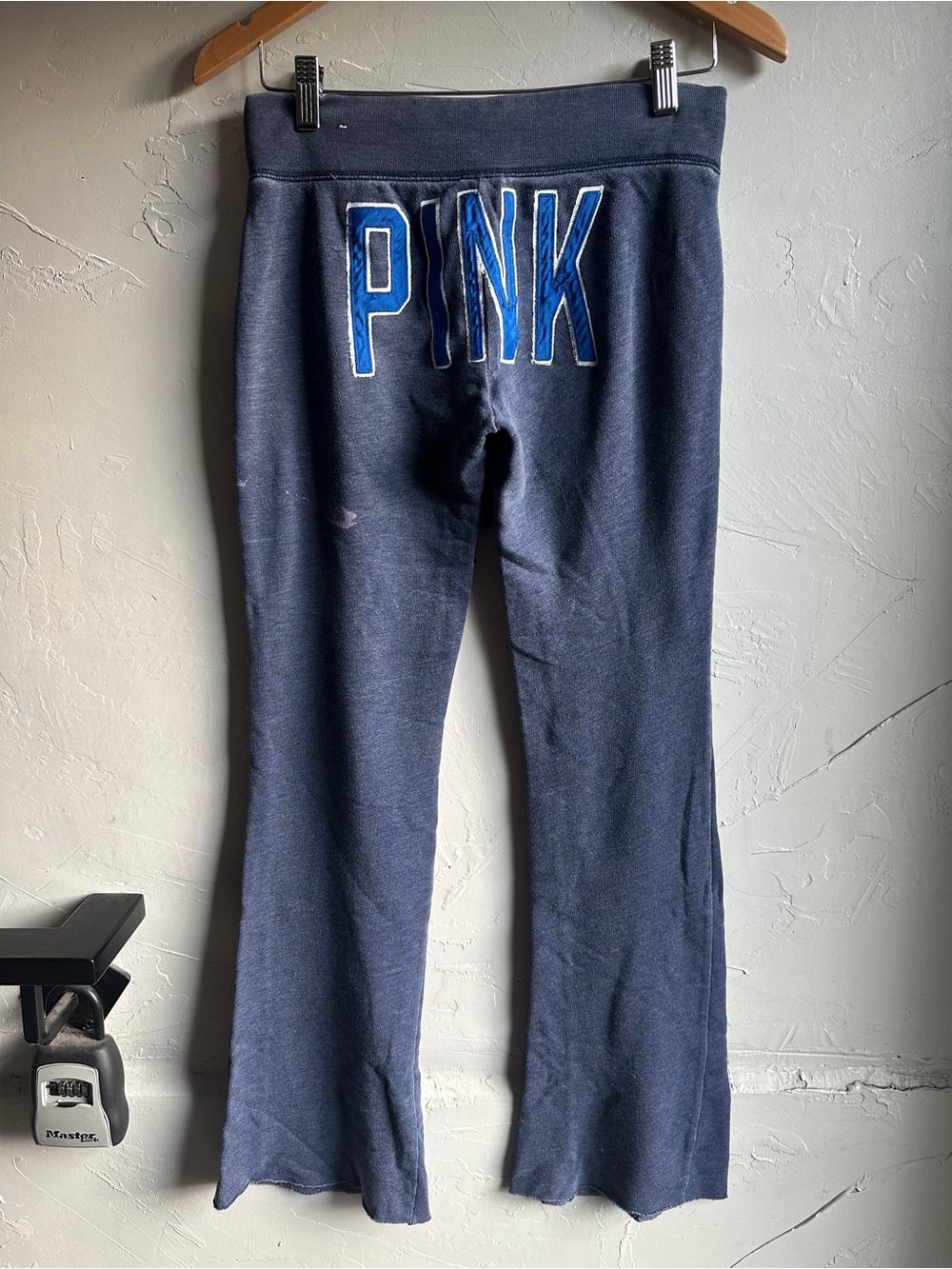 Y2K Low Rise Victoria’s Secret PINK Bootcut Logo Sweatpants XS Loungewear